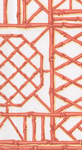 Bamboo Screen Coral Napkins