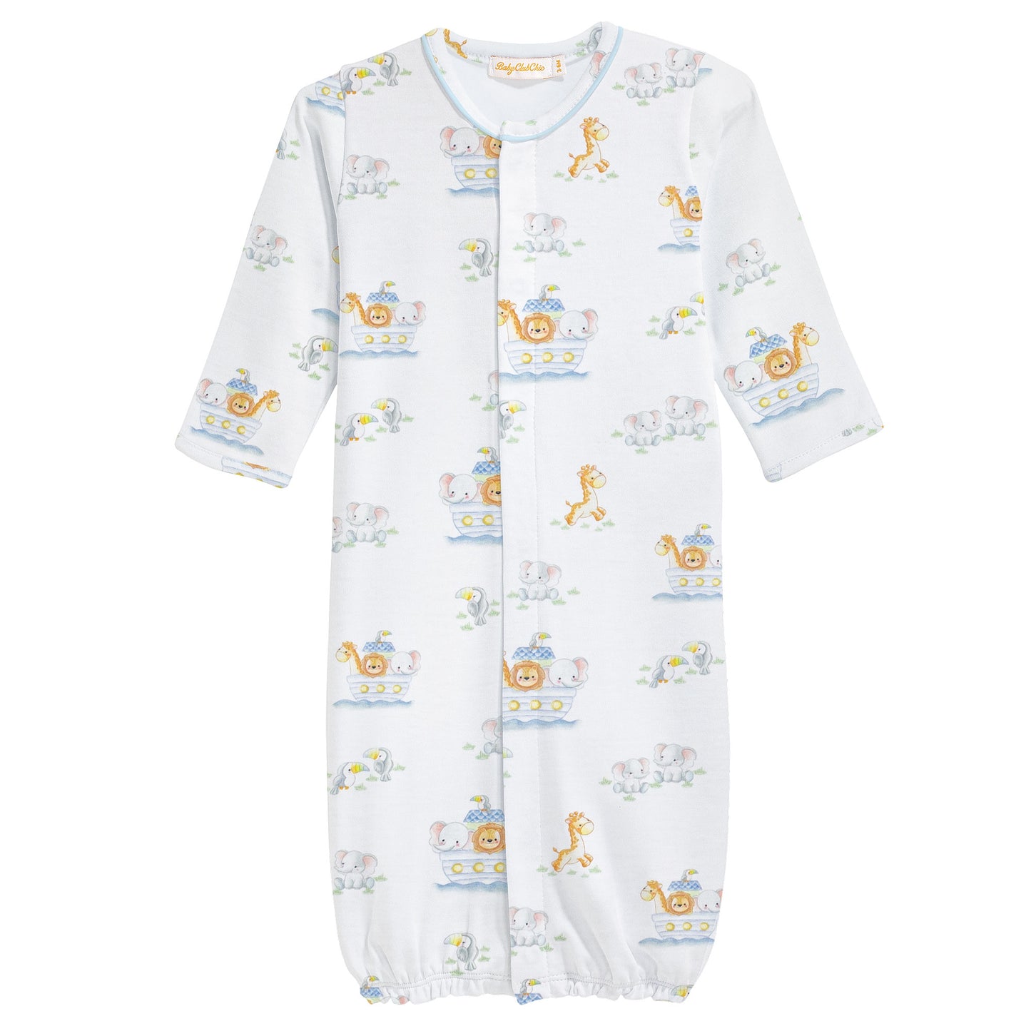 Noah'S Ark Conv. Gown W/Piping