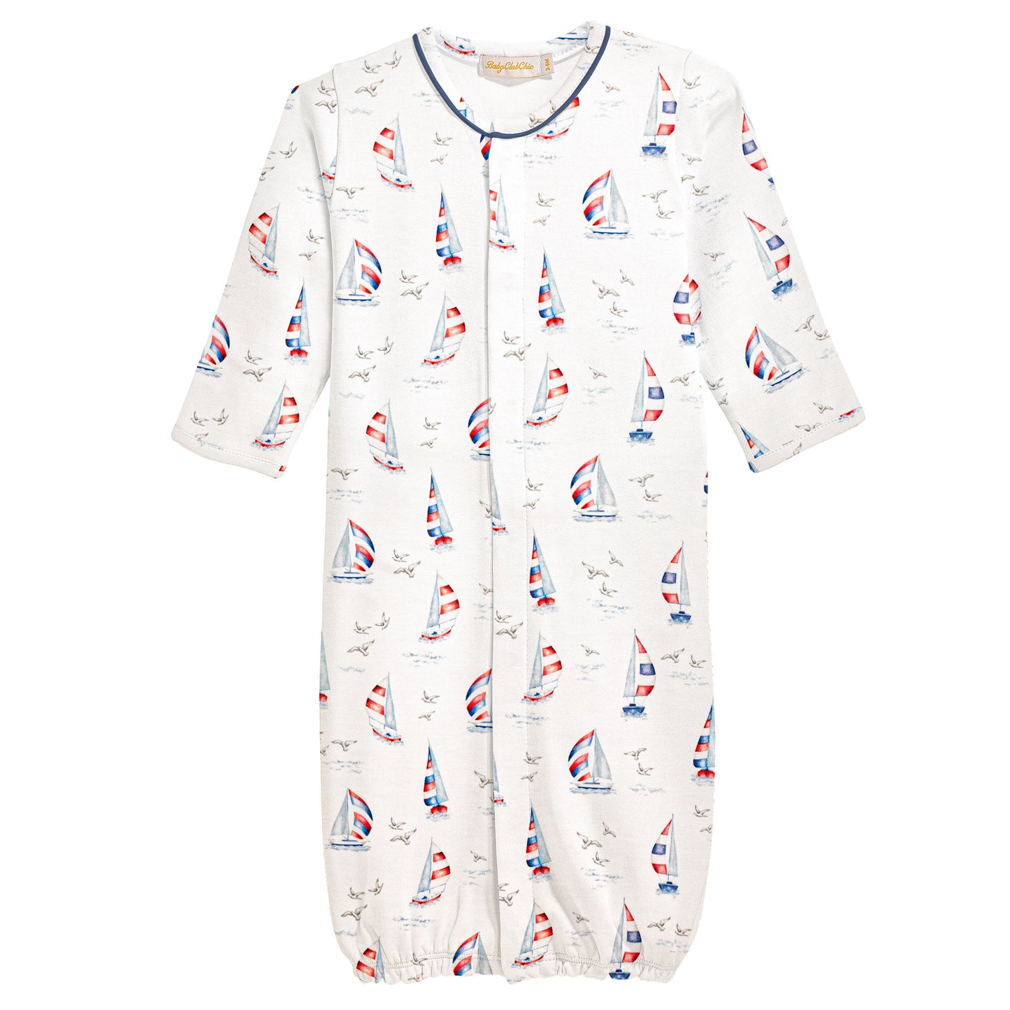 Harbor Days Conv. Gown W/Piping