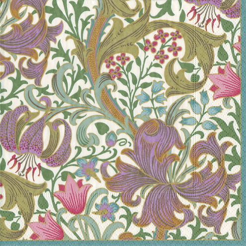Golden Lily Napkins