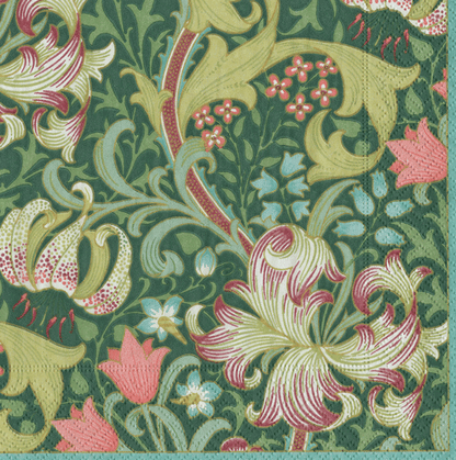Golden Lily Napkins