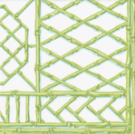 Bamboo Screen Moss Napkins