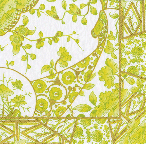 Gilded Porcelain Chartreuse