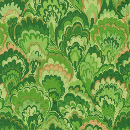 Marbled Ceramica Green - Napkin