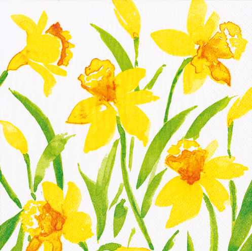 Spring herald - napkin luncheon