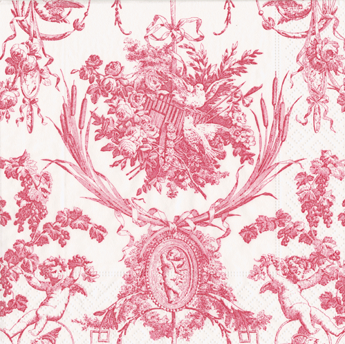 Romantic Toile Napkins