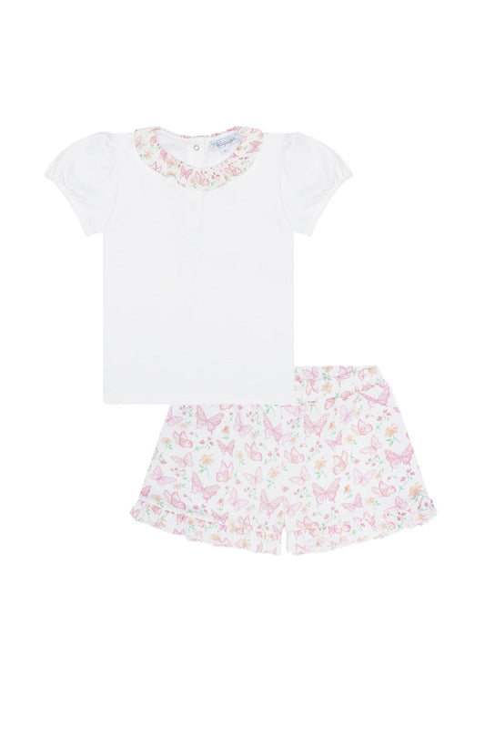 Butterflies Print Short Set