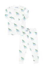 Blue Merry Sleighs Pajamas