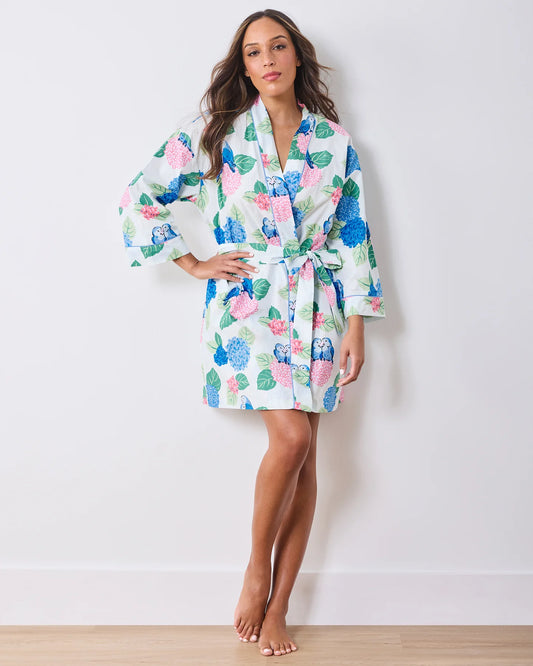 Getting Ready Robe in Hydrangea Honeymoon