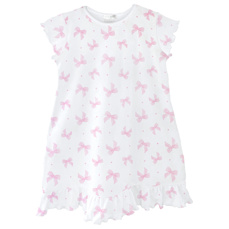 Pink Stripe Bows Dress