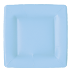 Grosgrain Lt Blue Square Plate