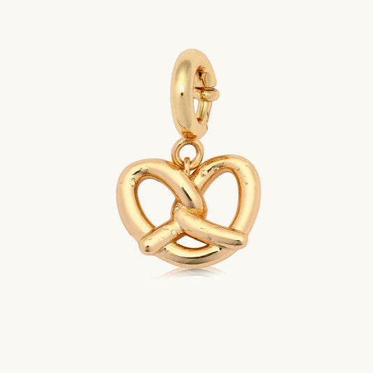 Puffy Pretzel Charm