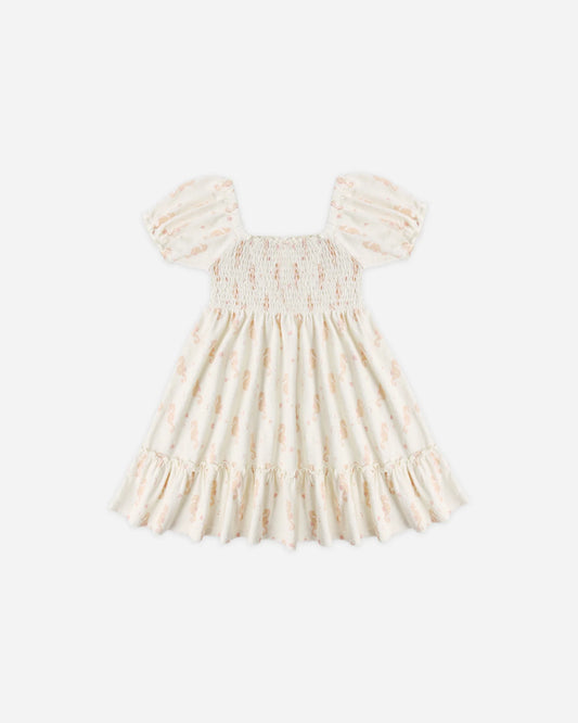 Sage Jersey Dress Seahorses