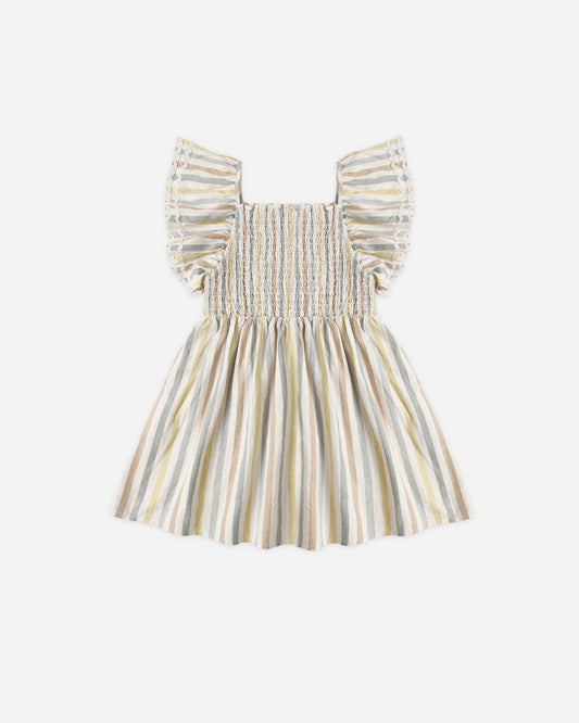 Lindsay Dress Valencia Stripe