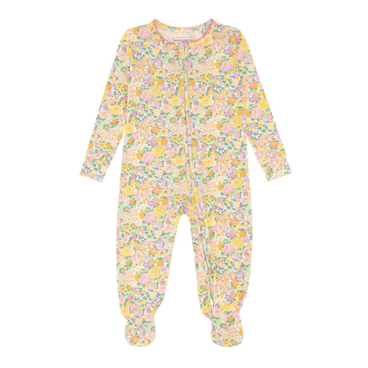 Baby Elysian  Flower Footie