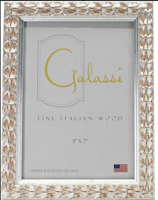 Silver Water Lily Frame