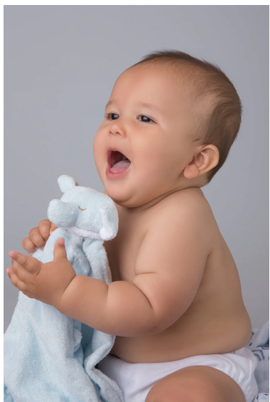 Blue Elephant Blankie