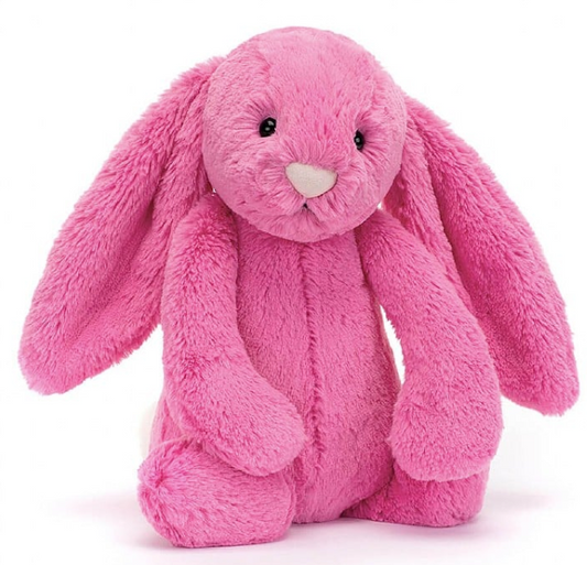 Bashful Hot Pink Bunny