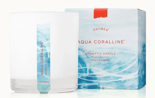 Aqua Coralline  Aromatic Candle