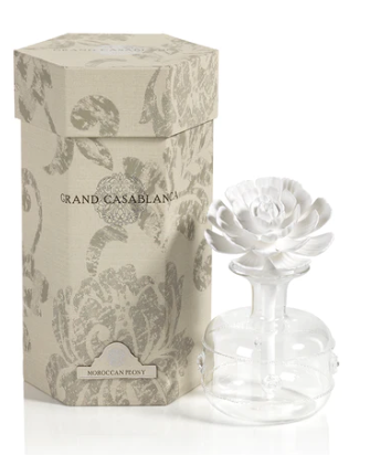 Grand Moroccan Peony Porcelain Diffuser
