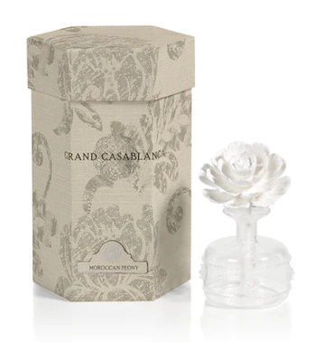Grand Moroccan Peony Porcelain Diffuser
