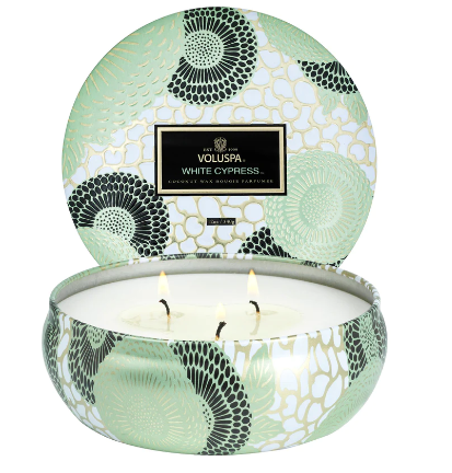 White Cypress Candle