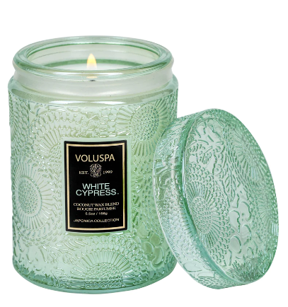 White Cypress Candle