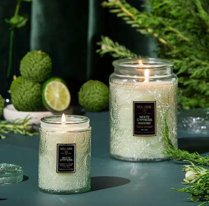White Cypress Candle
