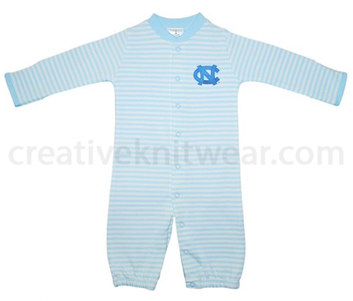 UNC Stripe Converter Gown