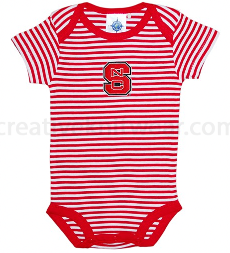 NCSU Stripe Onesie