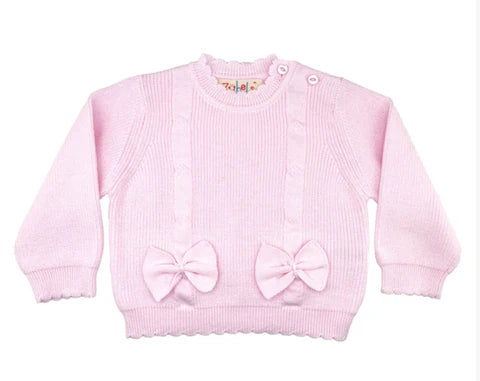 Pink Bows Sweater