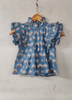 Jasmine Blouse - Bluestone