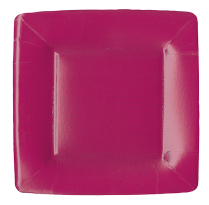 Grosgrain Rose Square Plate