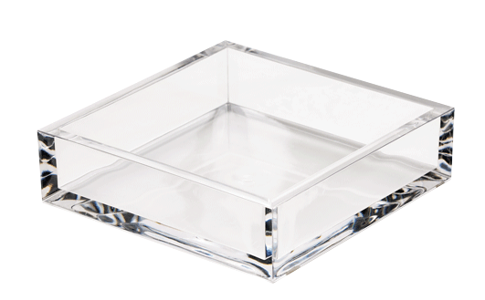 Acrylic Luncheon Napkin Holder - Clear