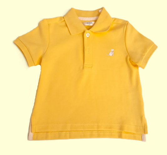 Yellow Short Sleeve Polo