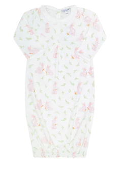 Pink Bunny Print Gown