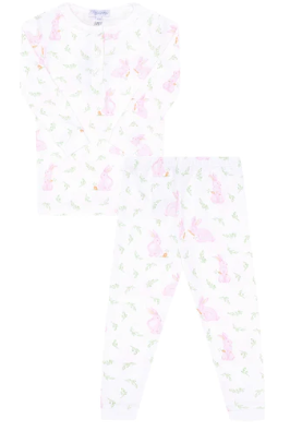 Pink Bunny Print PJ
