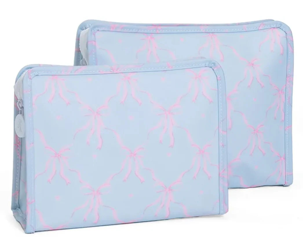 Roadie Medium Zip Pouch - Eloise Bow