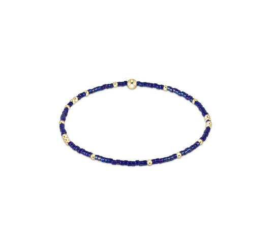 Hope Unwritten Bracelet - Blue Metallic