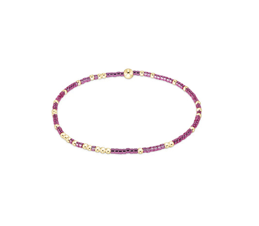 egirl Hope Unwritten Bracelet - Pink Metallic