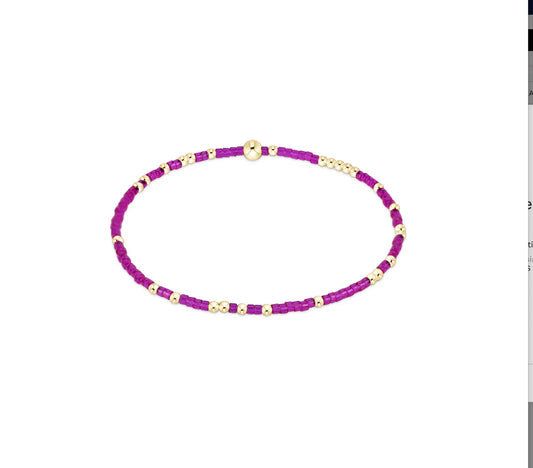 egirl Hope Unwritten Bracelet - Fuchsia