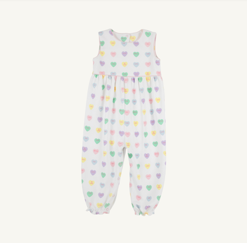 Sleeveless Rebecca Romper Pima - We Heart You