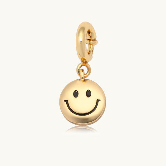 Puffy Smiley Face Charm