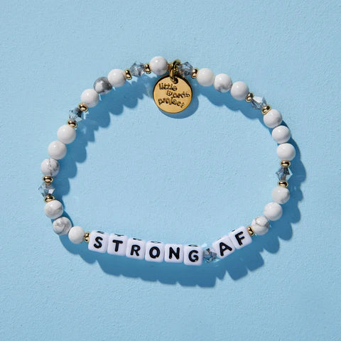 Words Bracelet - Strong AF