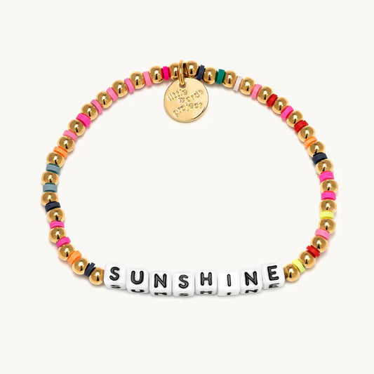 Words Bracelet - Gold Filled Sunshine