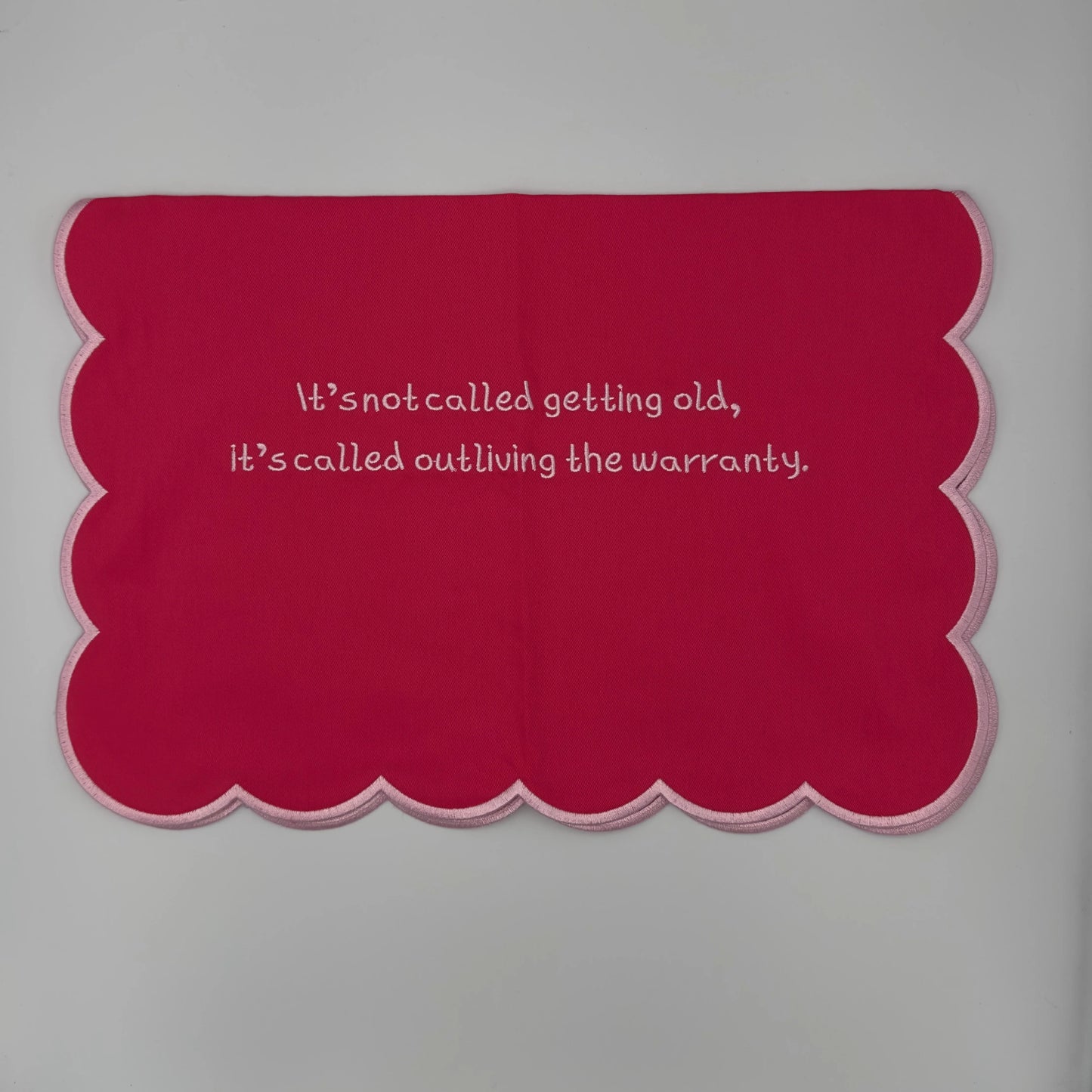 It's not called getting old, It's called outliving the warranty