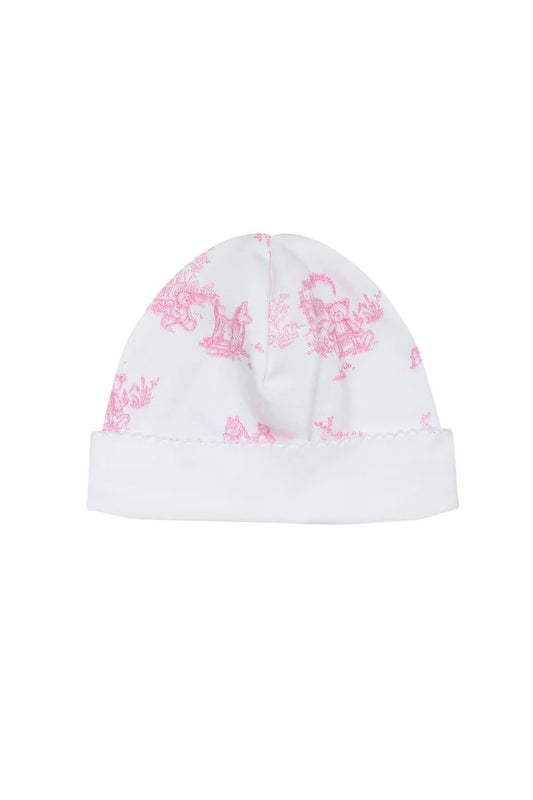 Toile Print Hat
