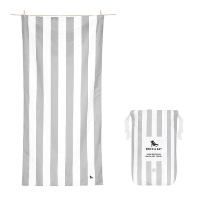 Goa Grey Quick Dry Cabana Towel