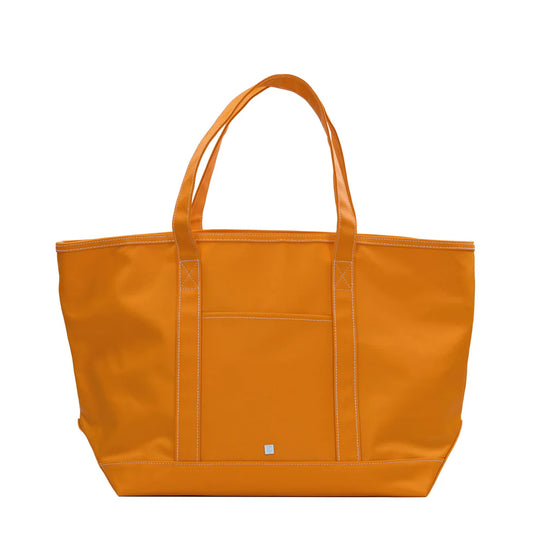 Maxi Tote - Coated Canvas Large Orange