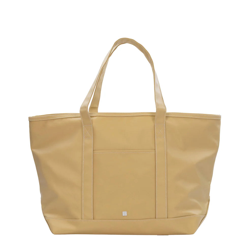 Maxi Tote - Coated Canvas Large Khaki